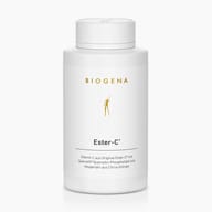 Biogena, Ester-C®, Bouteille, blanc, Vitamine C à partir d’Ester-C® original avec Quercefit® phospholipide de quercétine et hespéridine d’extrait d’agrumes