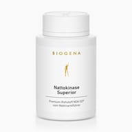 Biogena, Nattokinase Superior, Boca, bijela, Premium sirovina NSK-SD® od svjetskog tržišnog lidera