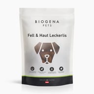 Fell & Haut Leckerlis für Hunde – mit Biotin & Zink