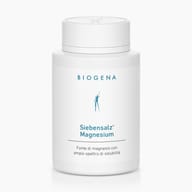 Biogena, Siebensalz® Magnesium, Flasche, weiß, Magnesiumquelle mit breitem Löslichkeitsspektrum