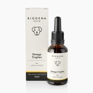 Biogena, Omega Tropfen, Flasche, weiß, Mit Lachs- & Hanföl