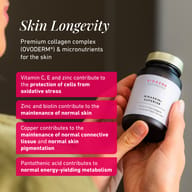 BIOGENA AESTHETICS MIRASKIN+ SUPERIOR with OVODERM® collagen complex, vitamins, zinc, copper and micronutrients for skin longevity from within.