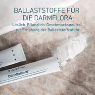 ColonBalance® von BIOGENA: Lösliche, pflanzliche und geschmacksneutrale Ballaststoffe zur Erhöhung der Ballaststoffzufuhr und Unterstützung der Darmflora.