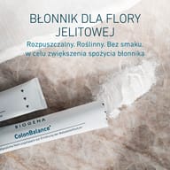 BIOGENA ColonBalance® z rozpuszczalnym błonnikiem pochodzenia roślinnego o neutralnym smaku, który zwiększa dzienne spożycie błonnika i wspiera florę jelitową.