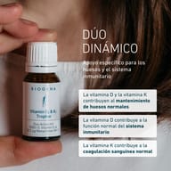 Vitamina D3 y K2 en gotas