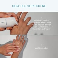 Anwendung von BIOGENA MSM Gel: Mehrmals täglich oder nach Bedarf dünn auf die Haut im Bereich von Muskeln und Gelenken auftragen und anschließend leicht einreiben.
