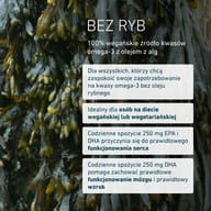 Omega 3 wegańskie DHA i EPA 450