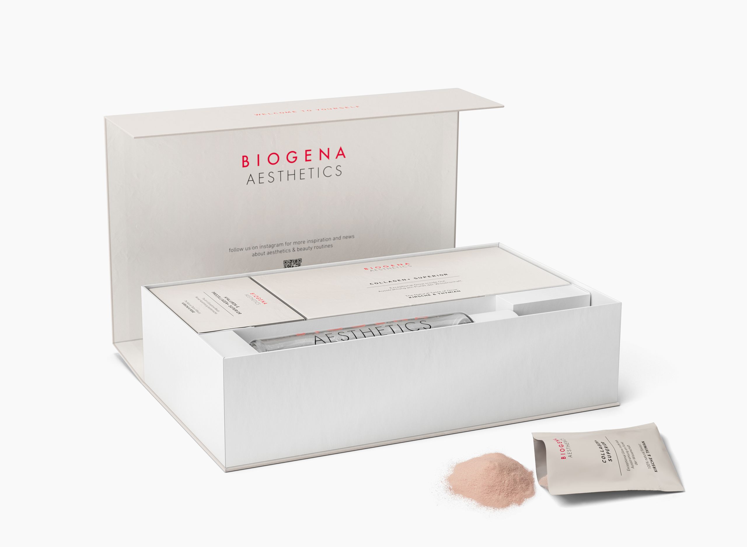 Biogena Aesthetics, COLLAGEN+ SUPERIOR, Karton, bijela,