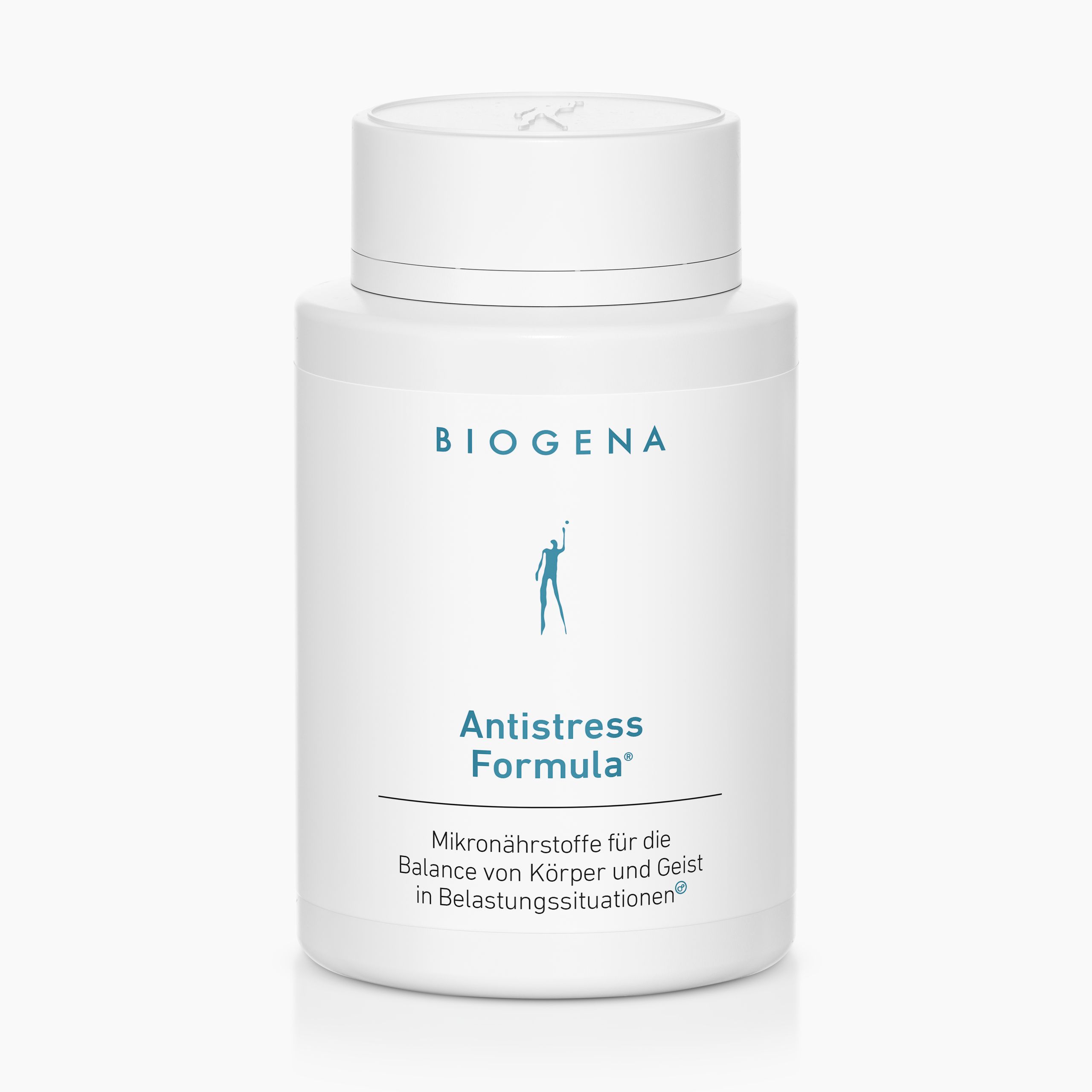 Biogena, Antistress Formula®, Flasche, weiß, Mikronährstoffe für die Balance von Körper und Geist in Belastungssituationen®