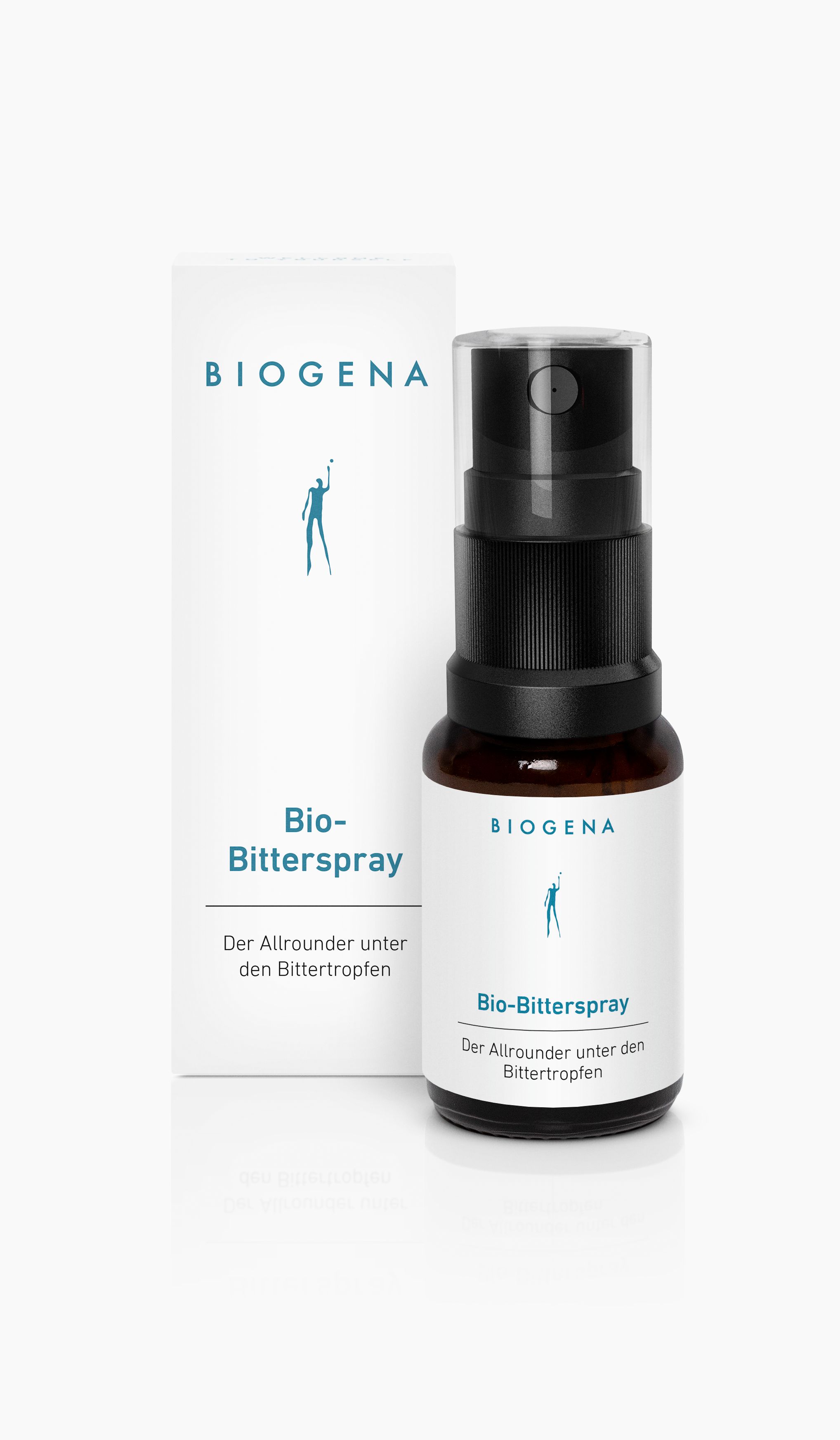 Biogena, Bio-Bitterspray, Bottiglia, bianco, Il tuttofare tra le gocce amare
