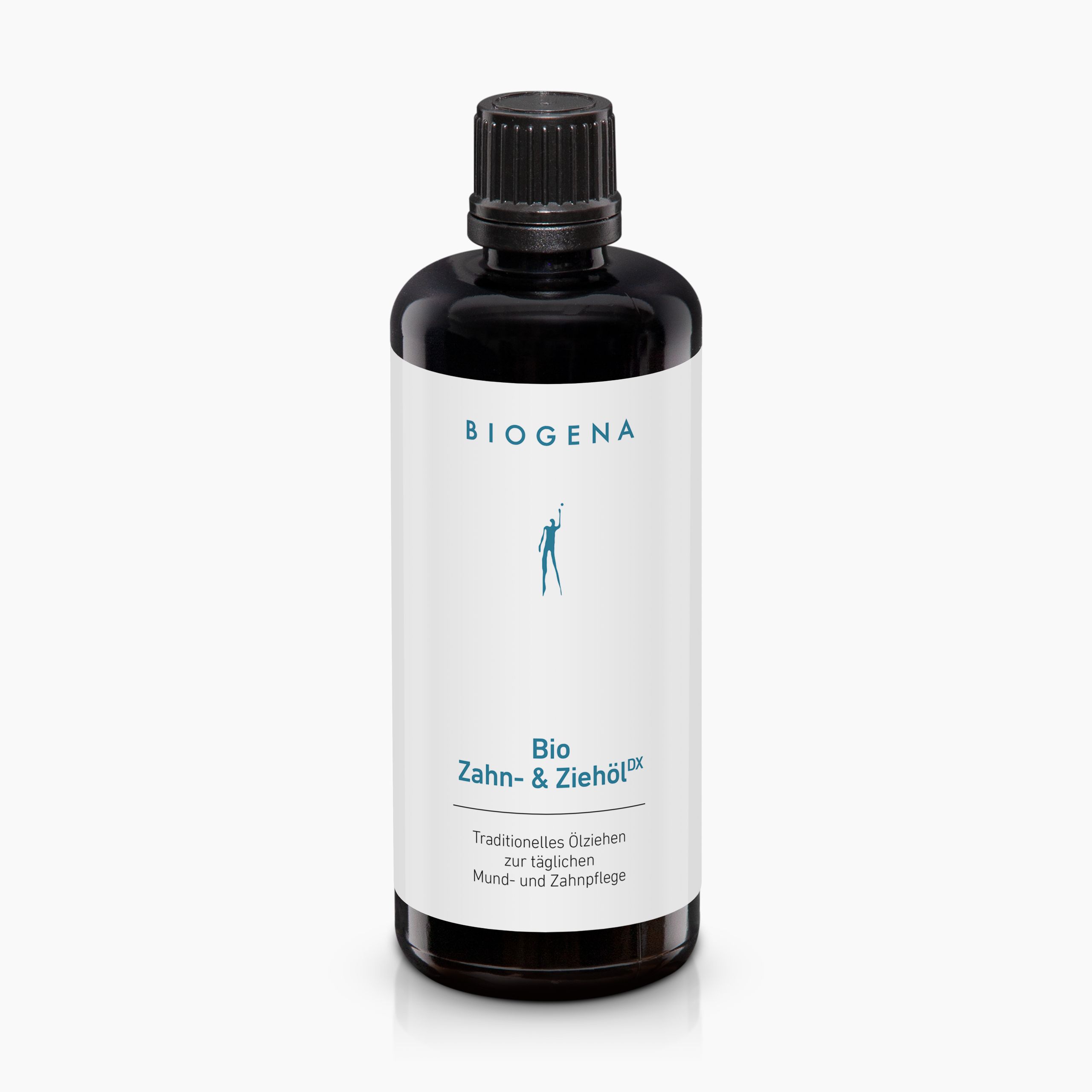 Biogena, Bio Zahn- & Ziehöl®DX, Bottiglia, bianco, Oil pulling tradizionale per la cura quotidiana di bocca e denti