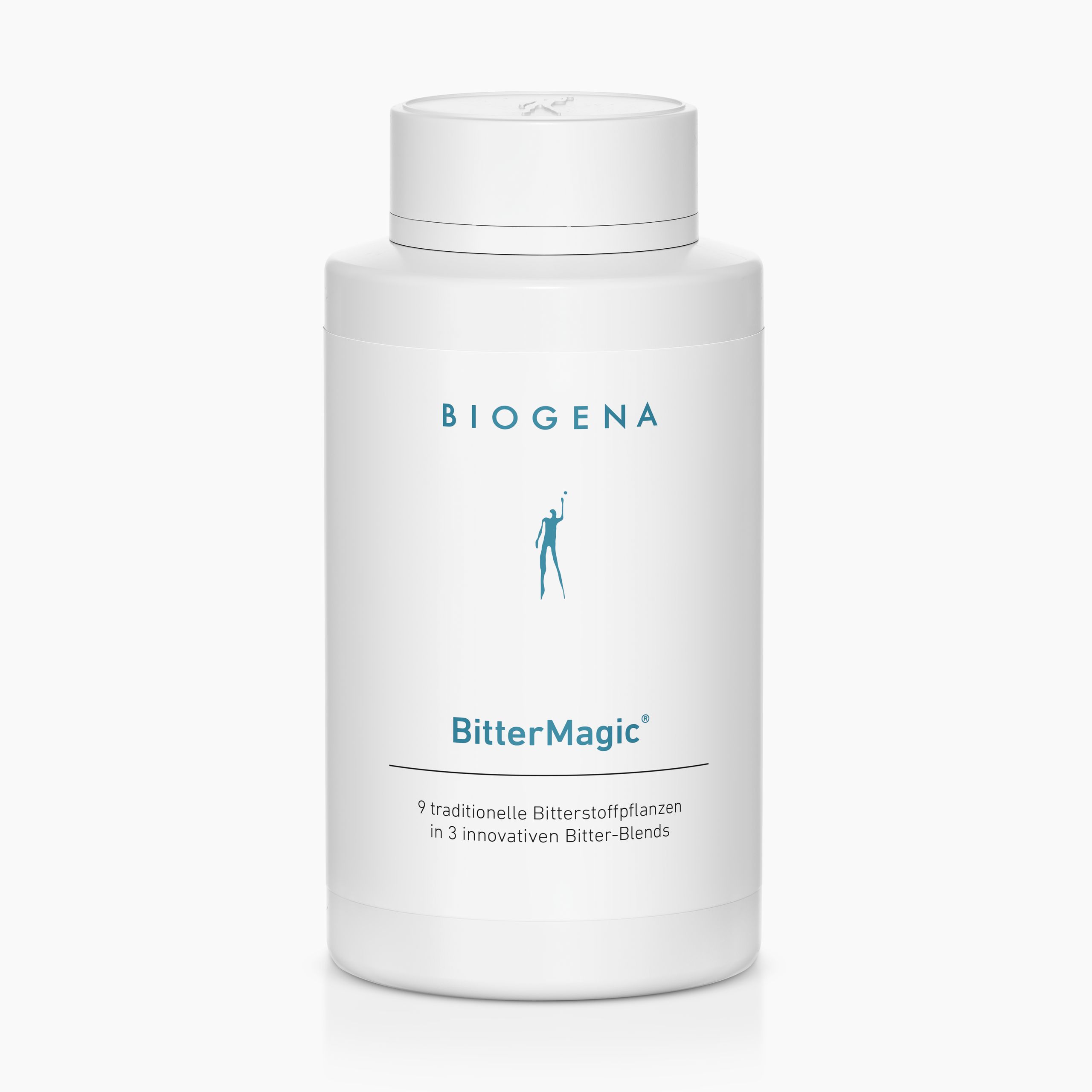 Biogena, BitterMagic®, Bottiglia, bianco, 9 piante amare tradizionali in 3 miscele amare innovative