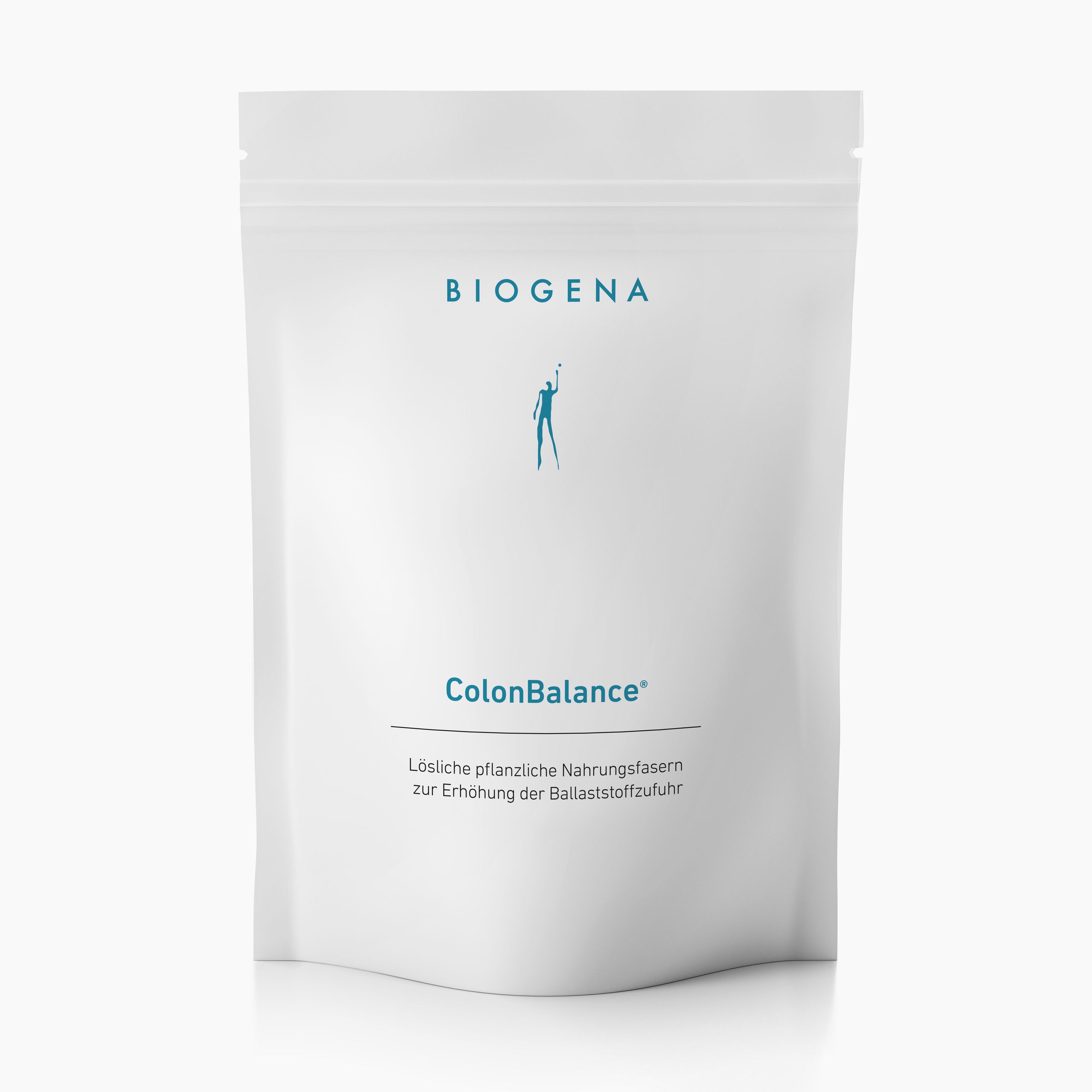Biogena, ColonBalance®, Poche, blanc, Fibres alimentaires végétales solubles pour augmenter l’apport en fibres