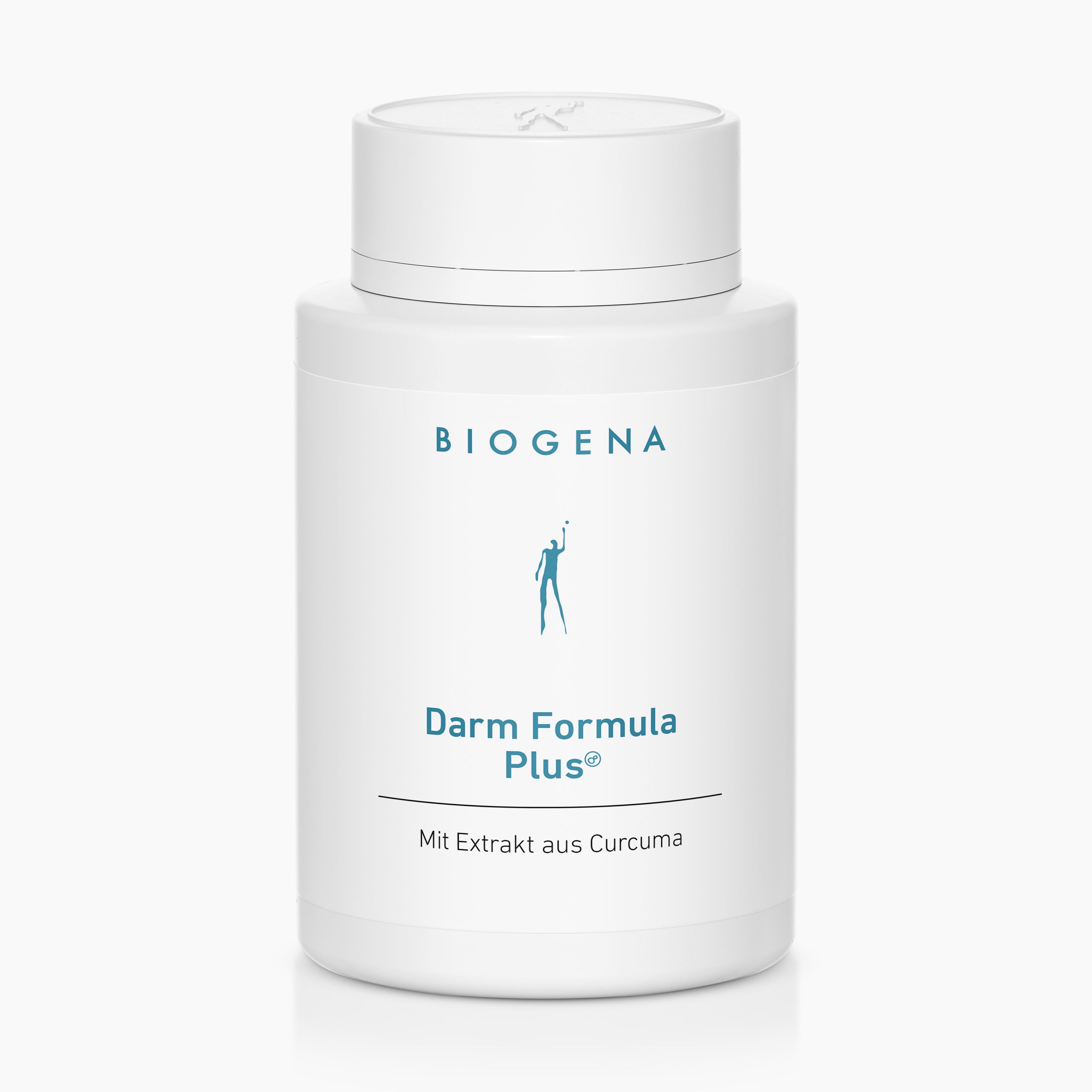 Biogena, Darm Formula Plus®, Sticlă, alb, Cu extract de curcuma