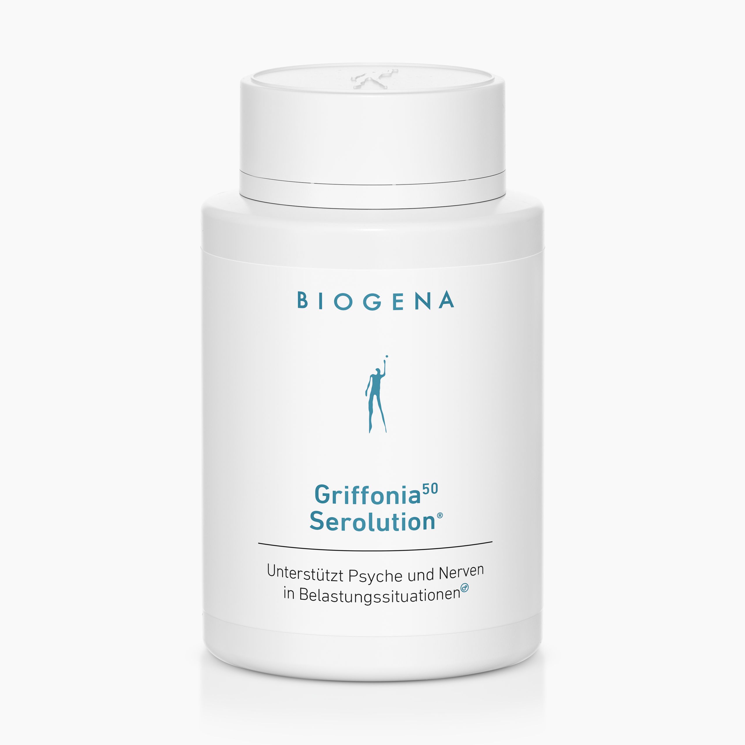 Biogena, Griffonia⁵⁰ Serolution®, Bottle, white, Supports psyche and nerves in stressful situations®