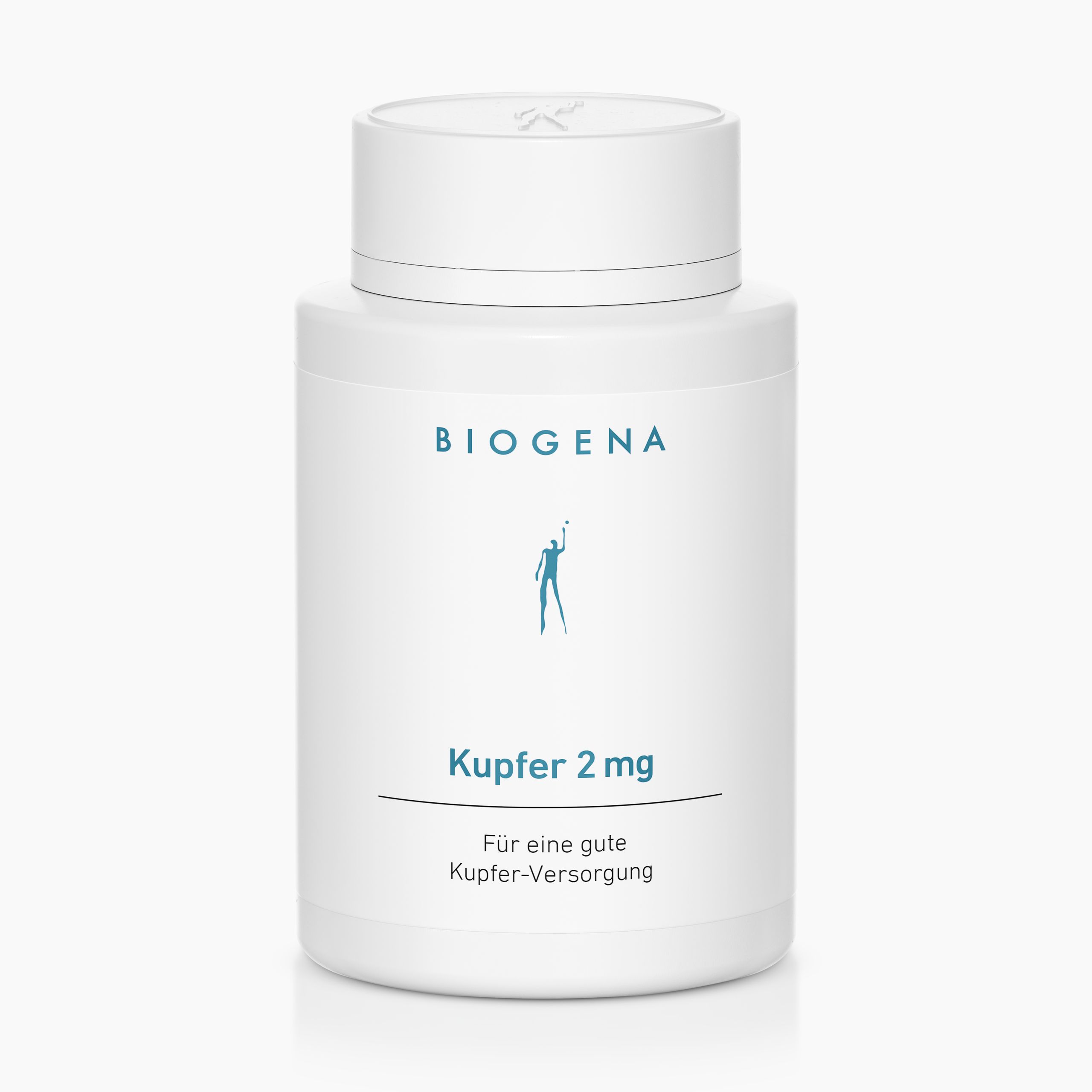 Biogena, Kupfer 2 mg, Bottle, white, For a good copper supply