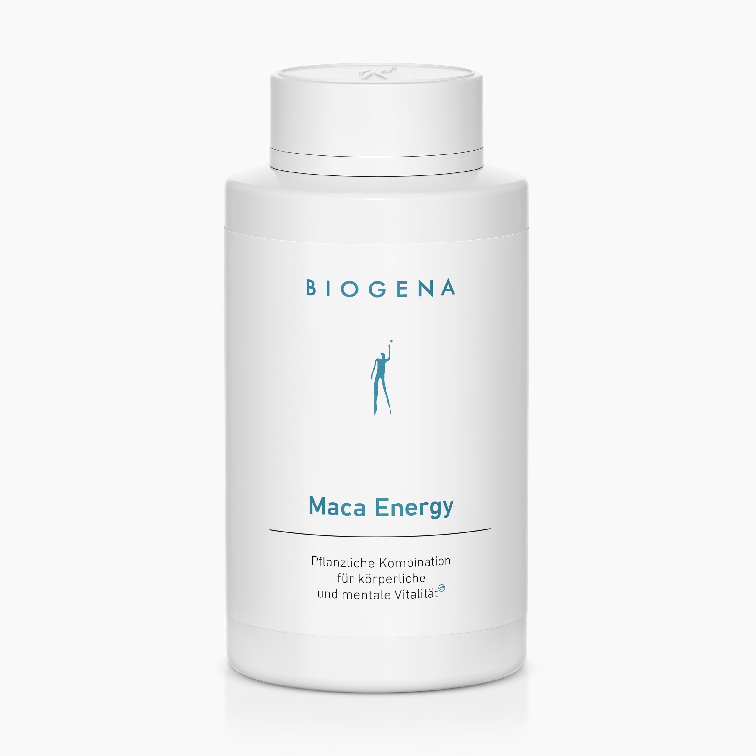 Biogena, Maca Energy, Flasche, weiß, Pflanzliche Kombination für körperliche und mentale Vitalität®