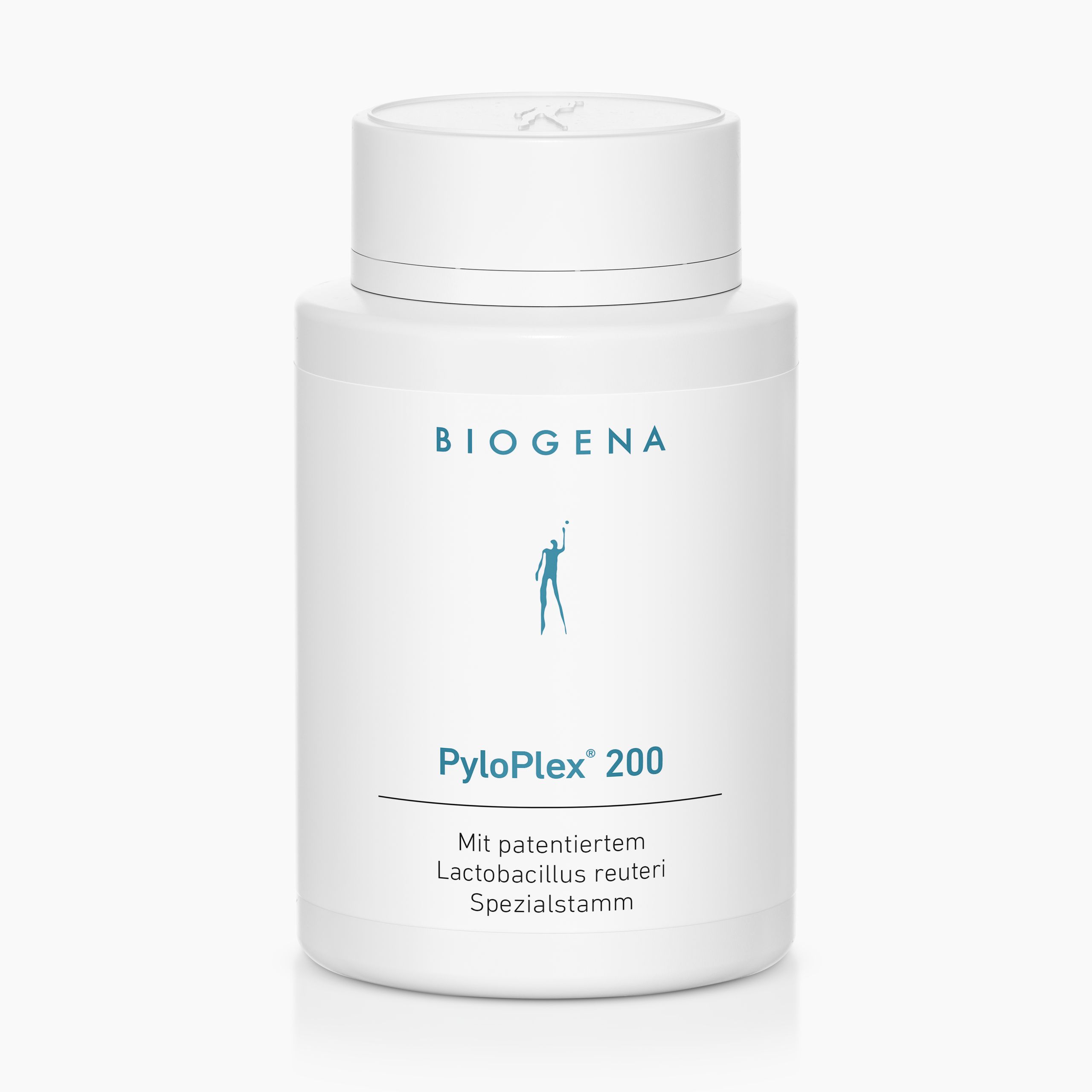 Biogena, PyloPlex® 200, Flasche, weiß, Mit patentiertem Lactobacillus reuteri Spezialstamm