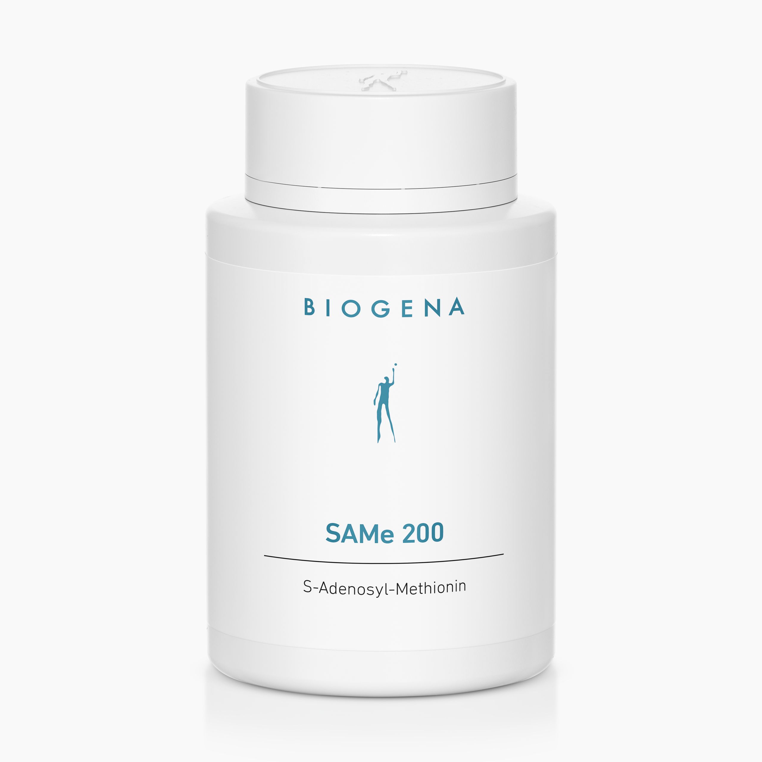 Biogena, SAMe 200, Flasche, weiß, S-Adenosyl-Methionin