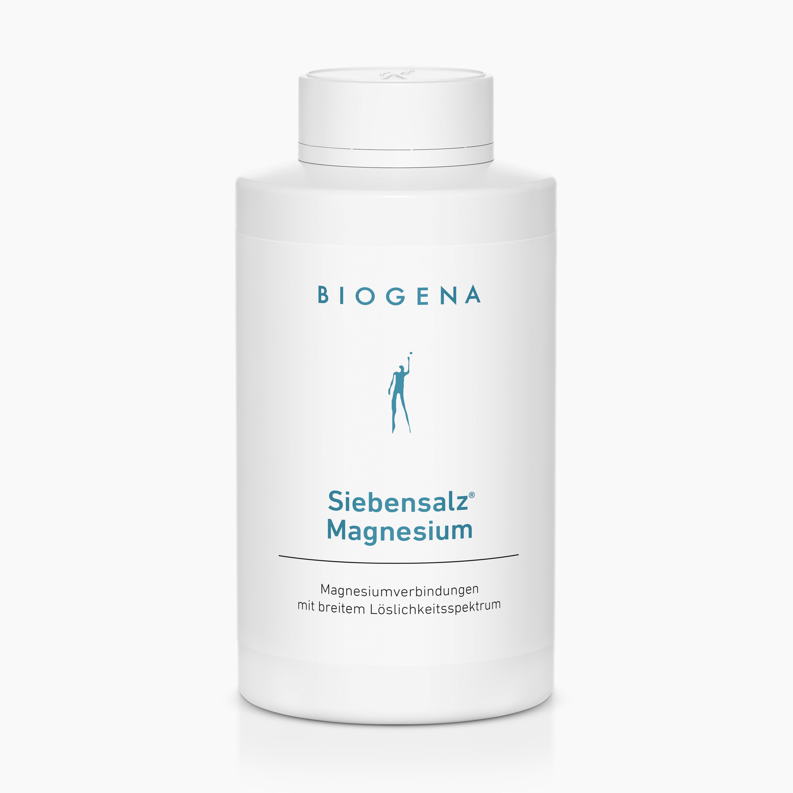 Biogena, Siebensalz® Magnesium, Bottle, white, Magnesium compounds with a broad solubility spectrum