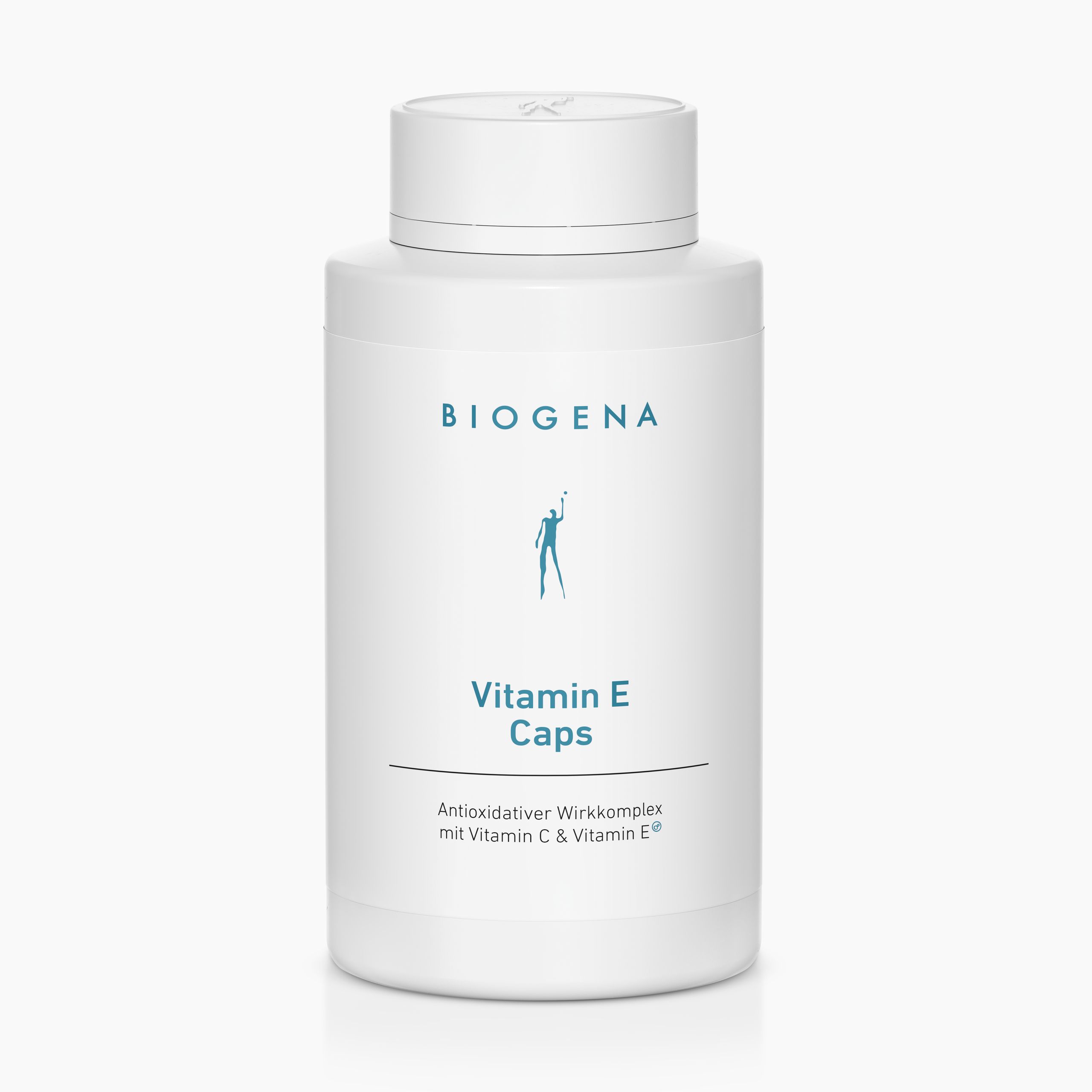 Biogena, Vitamin E Caps, Bottiglia, bianco, Complesso attivo antiossidante con vitamina C & vitamina E®