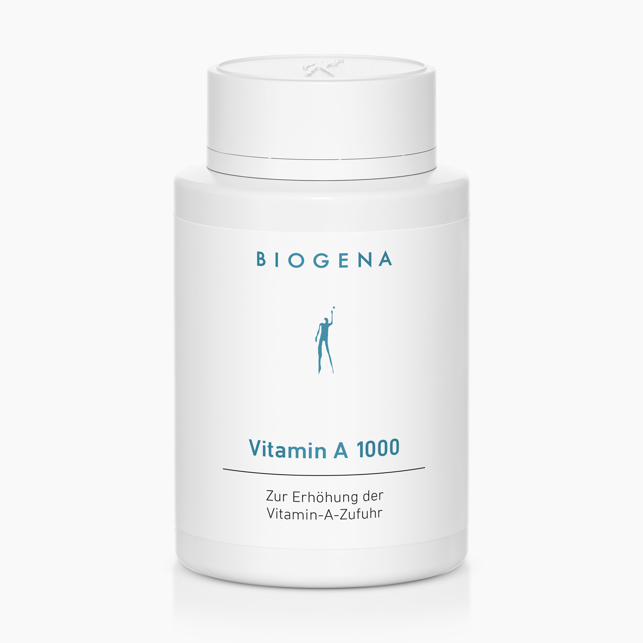 Biogena, Vitamin A 1000, Bottiglia, bianco, Per aumentare l’apporto di vitamina A