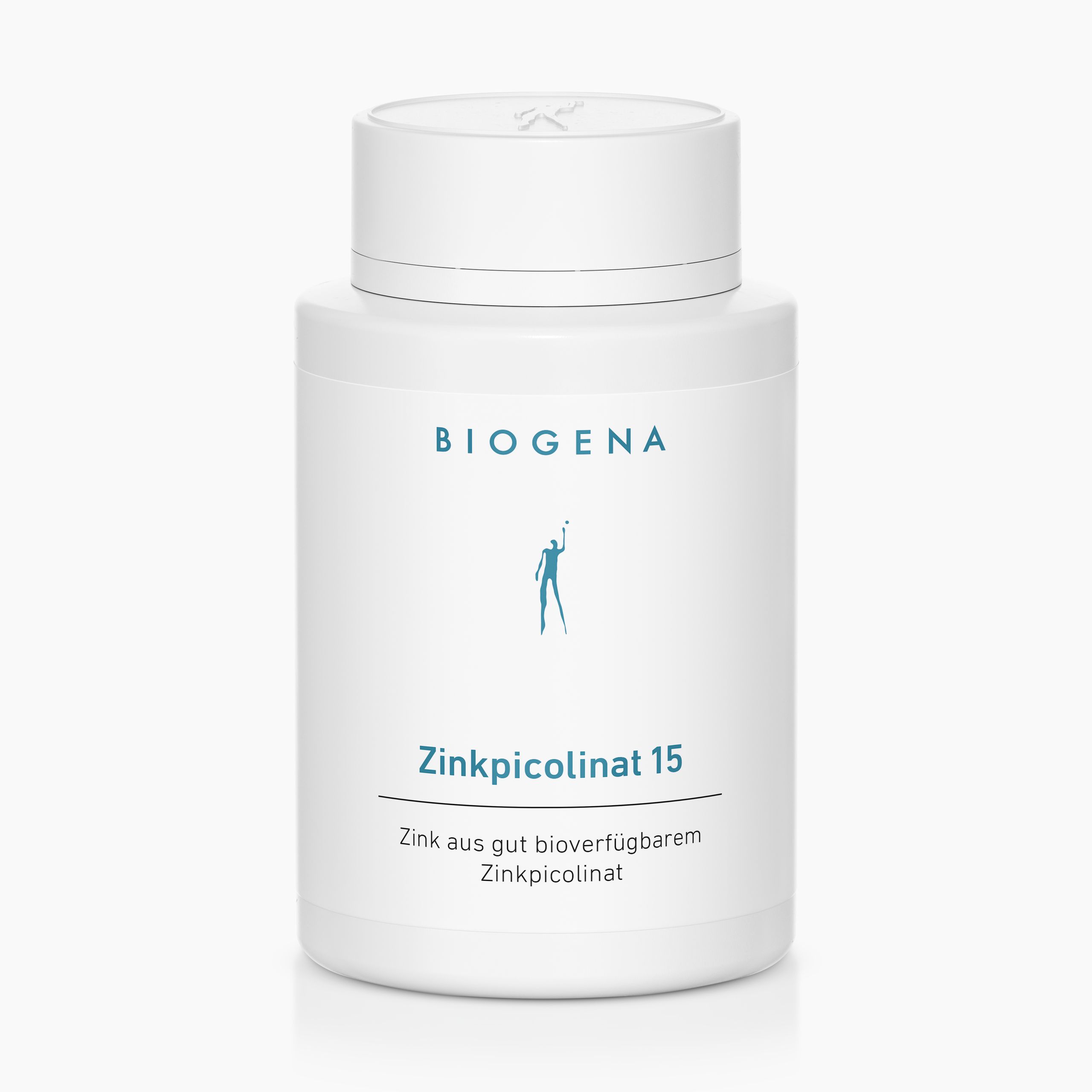 Biogena, Zinkpicolinat 15, Botella, blanco, Zinc de picolinato de zinc bien biodisponible
