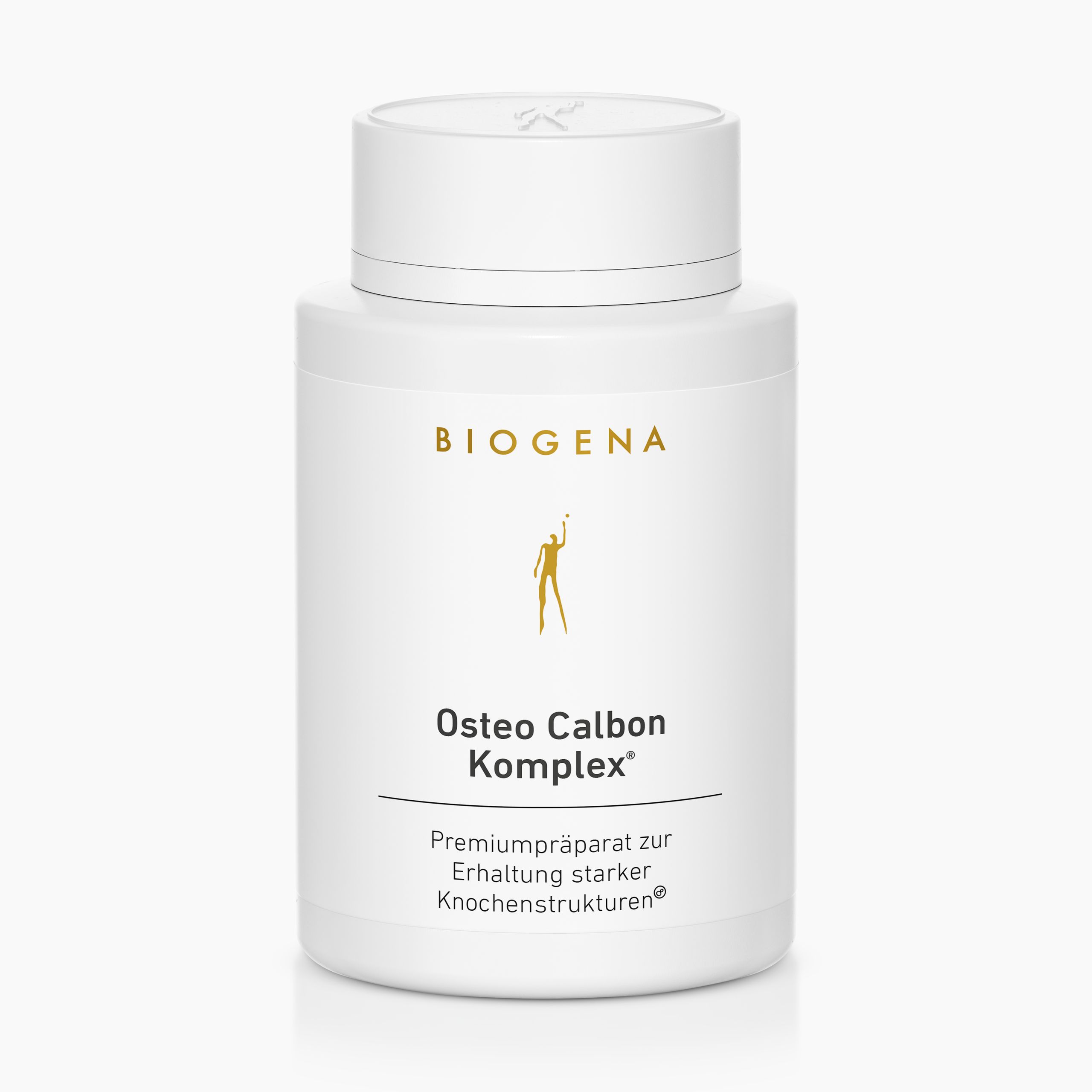 Biogena, Osteo Calbon Komplex®, Bottle, white, Premium preparation for maintaining strong bone structures®