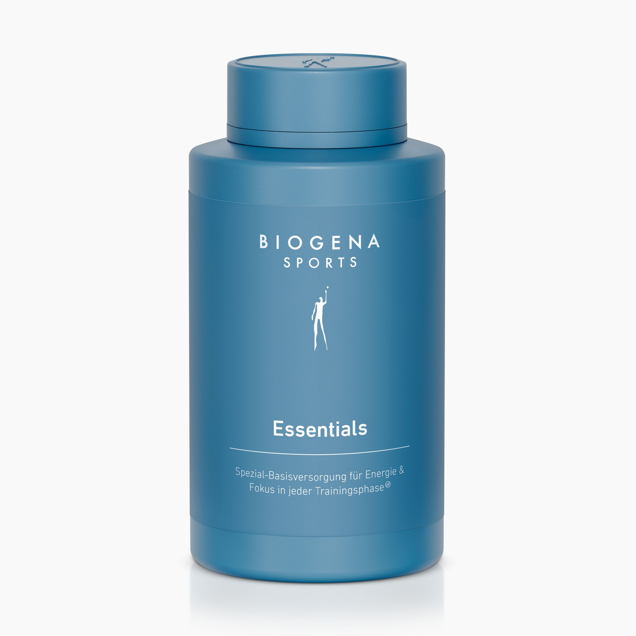 Biogena Sports, Essentials, Bouteille, pétrole, Apport de base spécial pour l’énergie & la concentration à chaque phase d’entraînement®