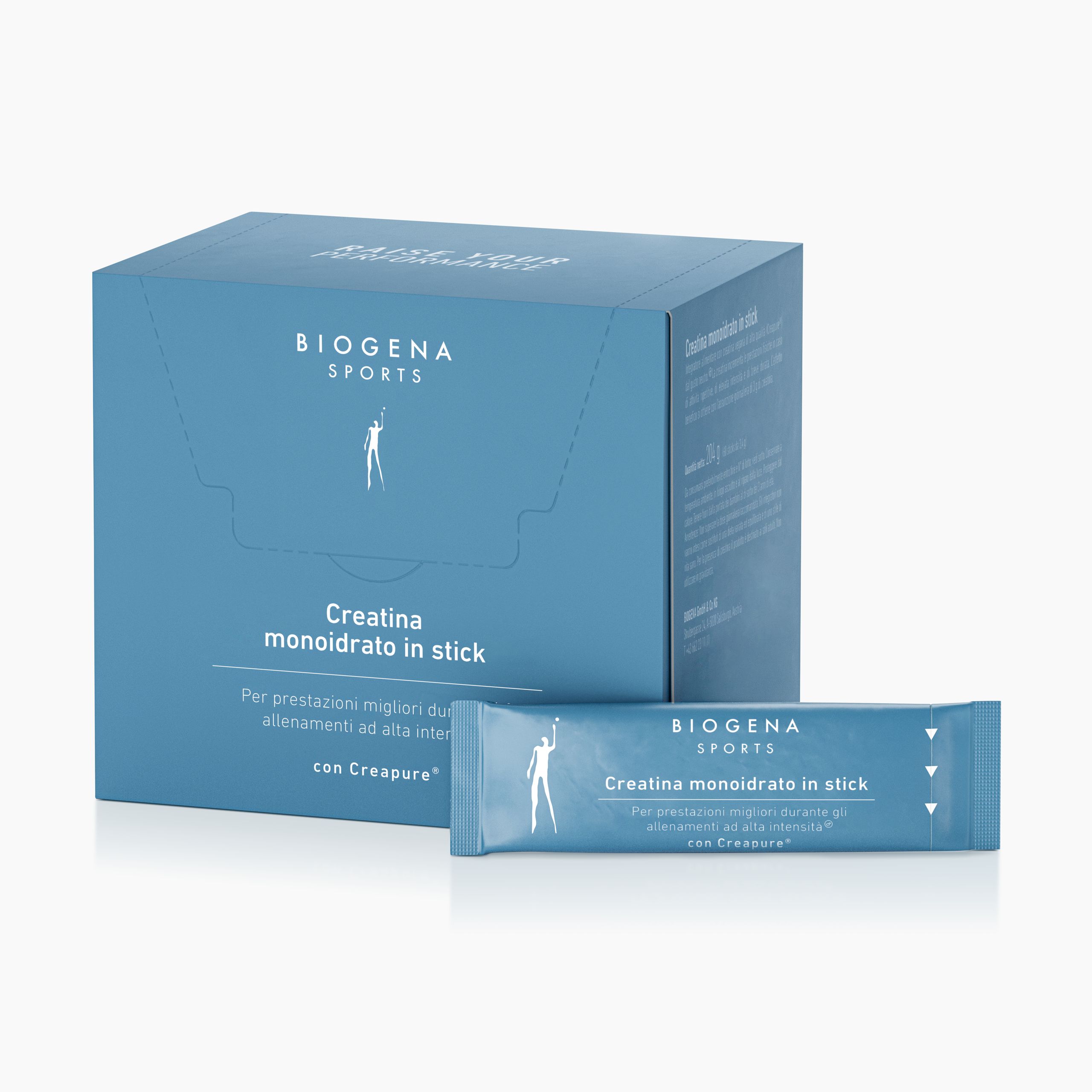 Creatina monoidrato in stick da 3 g Creapure®