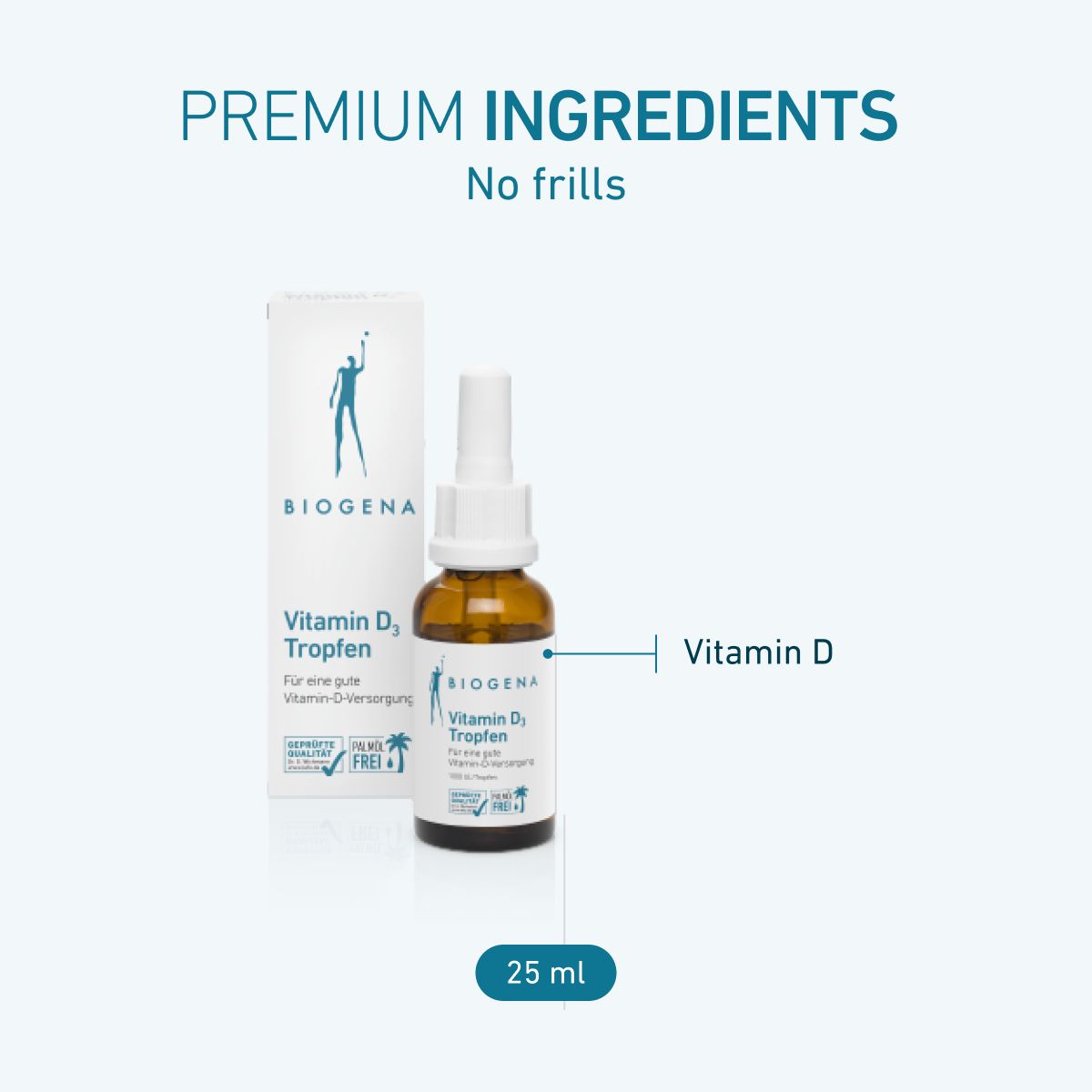 Vitamin D3 drops