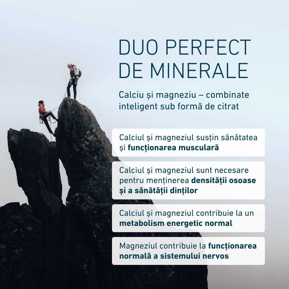 Biogena, CalMaCit, Sticlă, alb, Calciu și magneziu din compuși de citrat