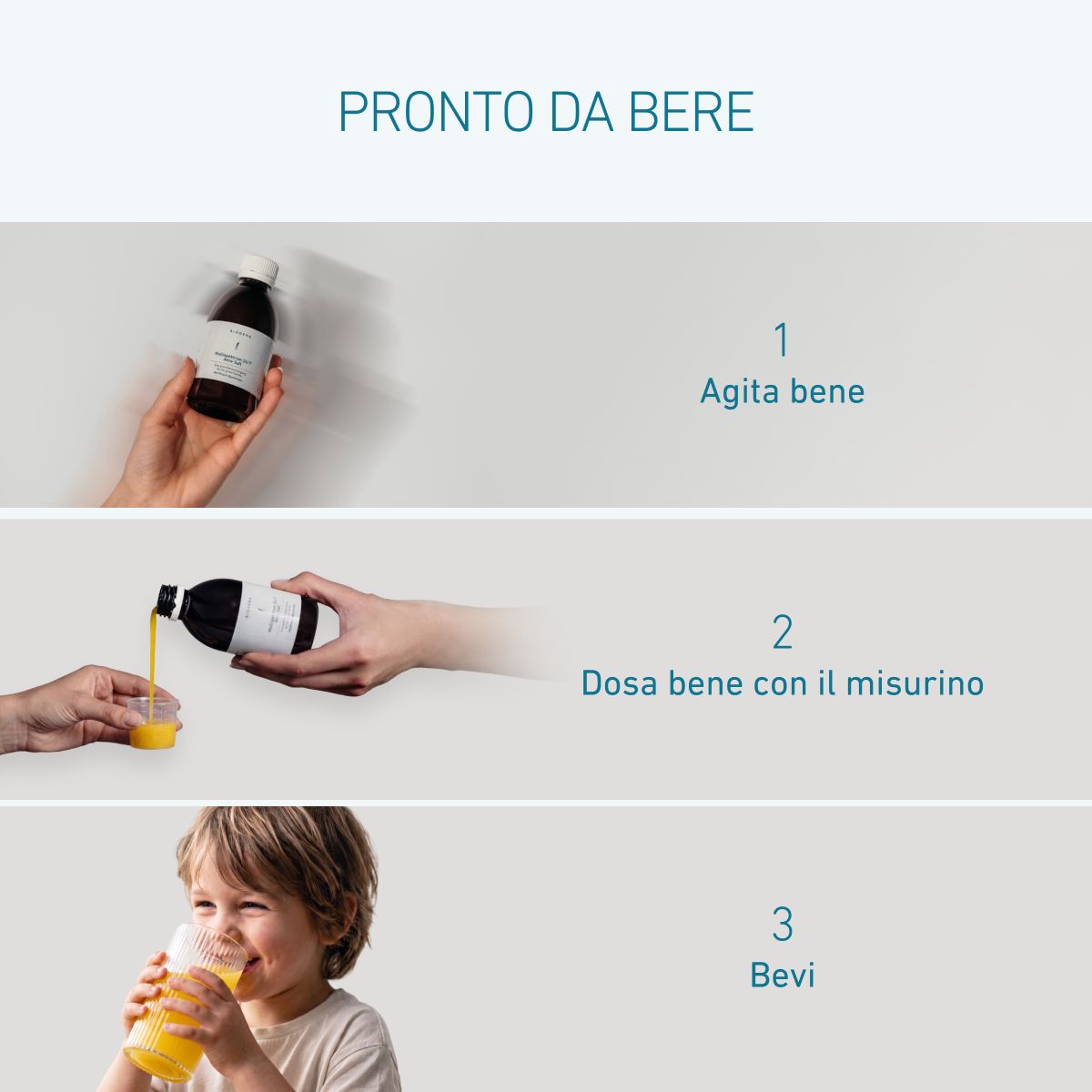 Biogena, Multispektrum 24/7® Aktiv Saft, Bottiglia, bianco, Un buon apporto di base per tutta la famiglia