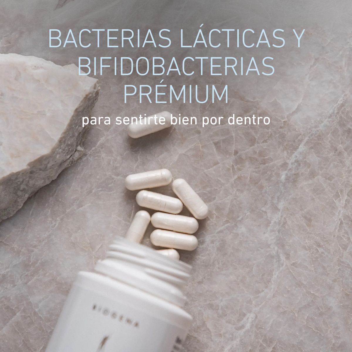 Biogena, Omni Lactis® 20, Botella, blanco, Con 10 cepas bacterianas probadas científicamente en dosificación premium