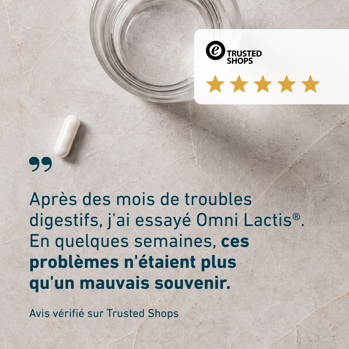 Biogena, Omni Lactis® 20, Bouteille, blanc, Avec 10 souches bactériennes testées scientifiquement à dosage premium