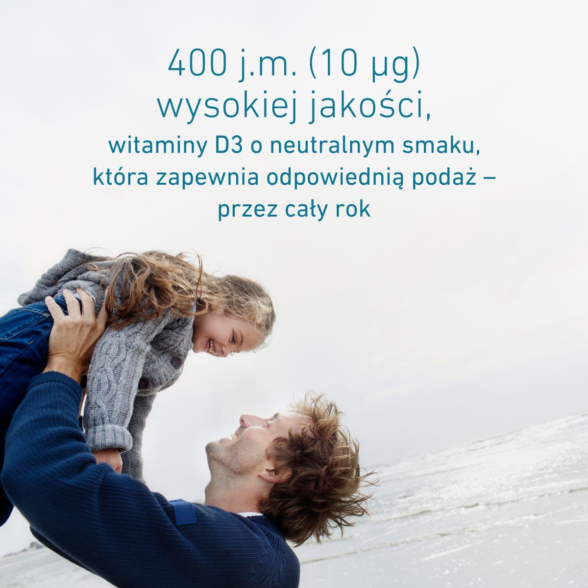 Biogena, Junior Vitamin D₃, Butelka, biały, Dla układu odpornościowego i kości®
