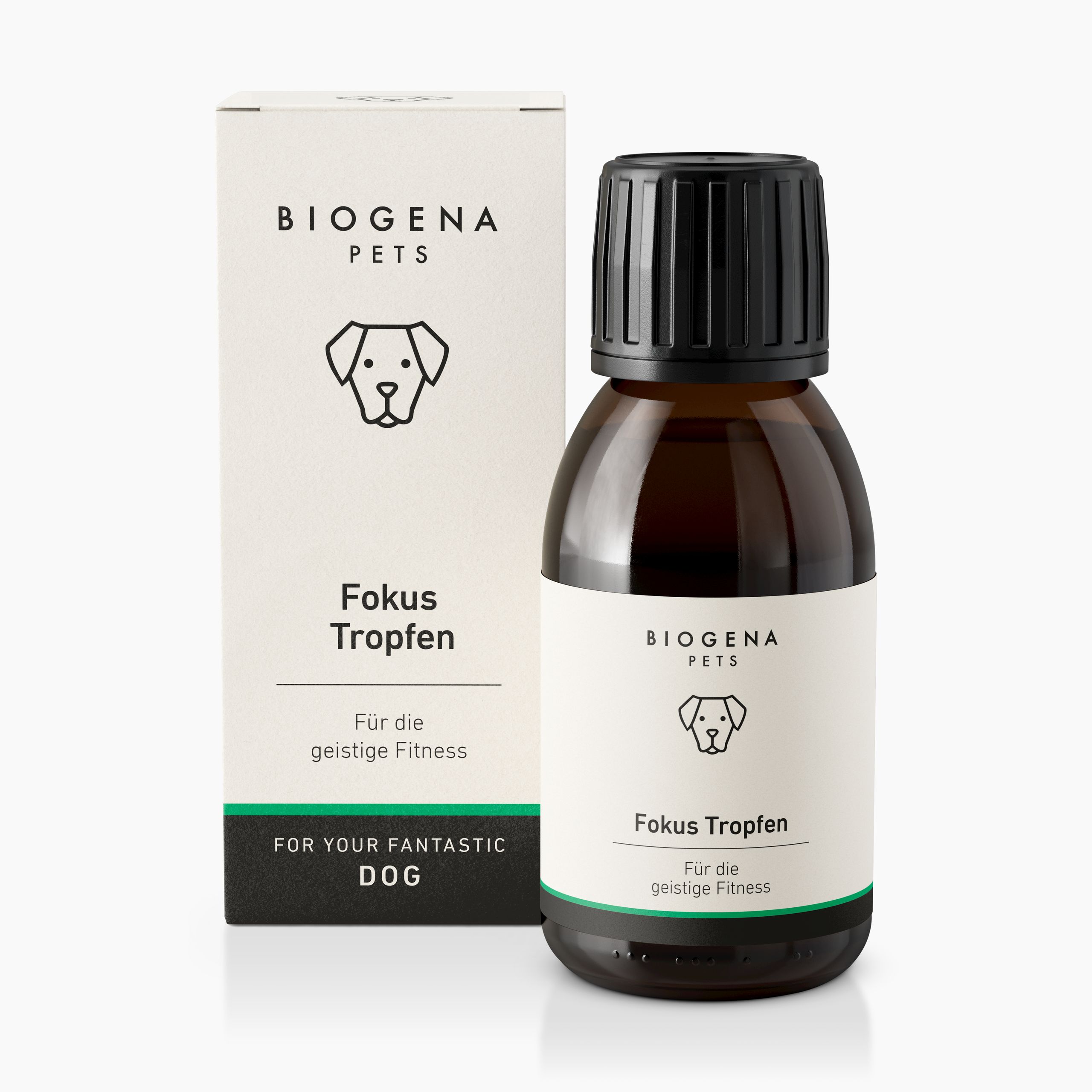 Biogena, Fokus Tropfen, Flasche, weiß, Für die geistige Fitness