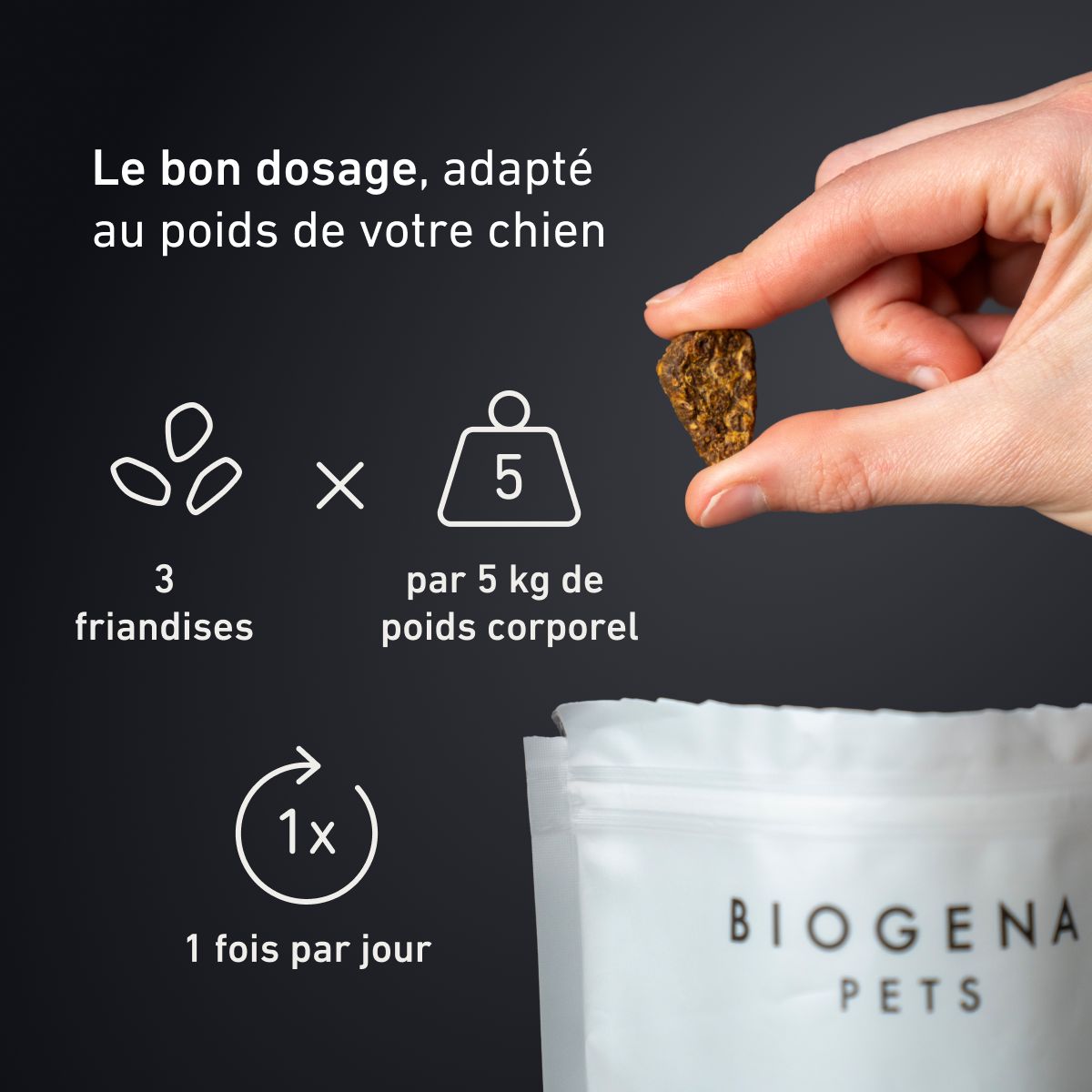 Biogena, Gelenk Leckerlis, Poche, blanc,