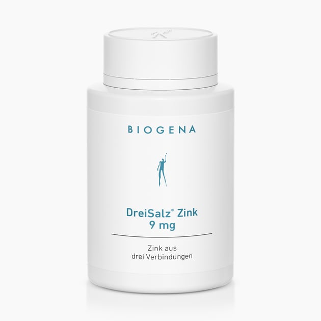 Zink Kapseln mit 3 Verbindungen ➤ DreiSalz® Zink 9 mg Komplex