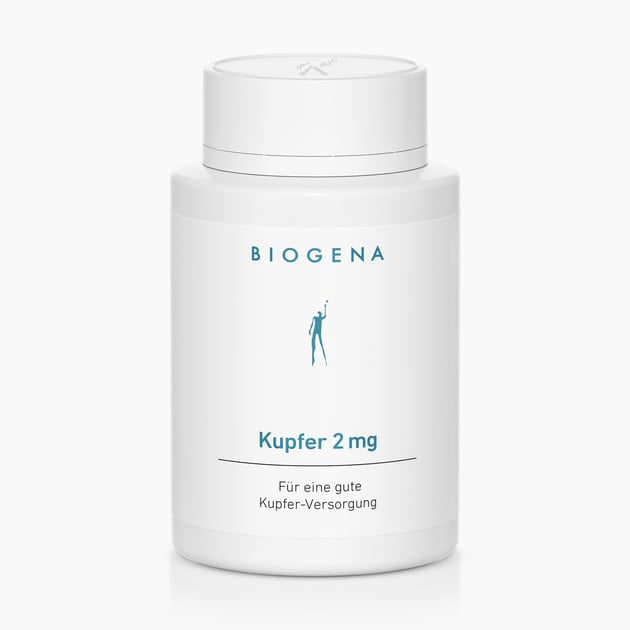 Kupfer 2 mg | Kupfer Kapseln mit gut verträglicher Citratform
