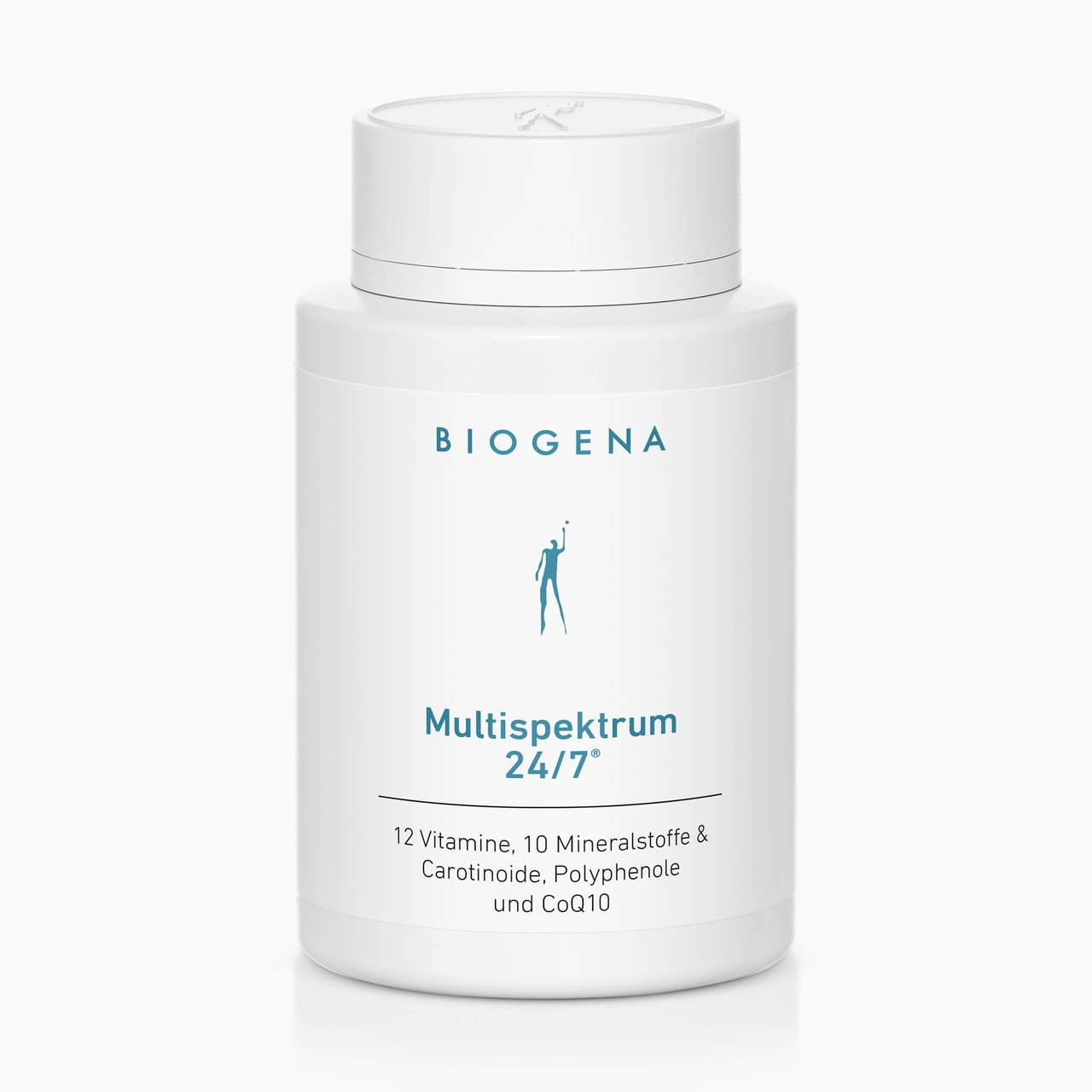 Biogena, Multispektrum 24/7®, Flasche, weiß, 12 Vitamine, 10 Mineralstoffe & Carotinoide, Polyphenole und CoQ10