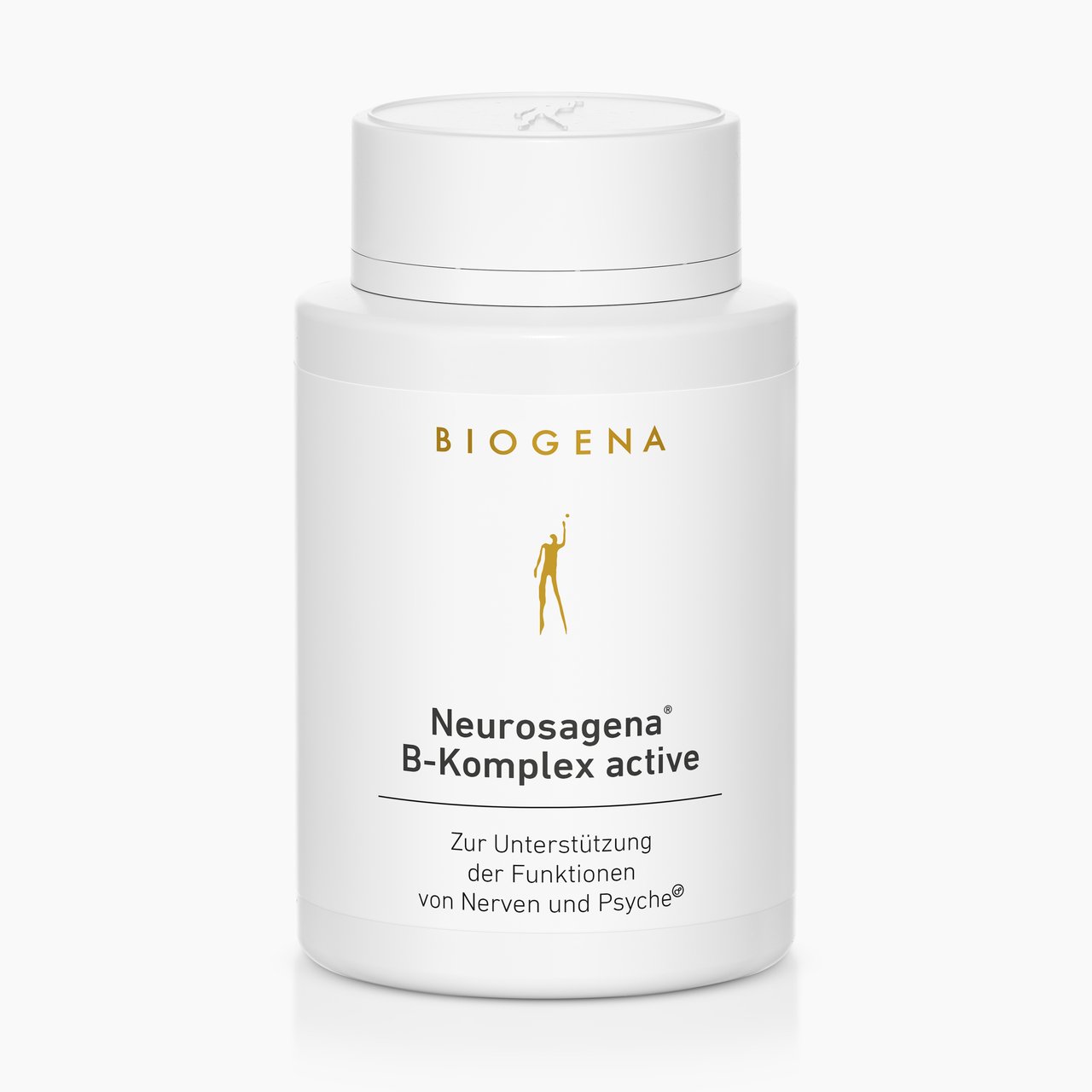 Biogena, Neurosagena® B-Komplex active, Flasche, weiß, Zur Unterstützung der Funktionen von Nerven und Psyche®