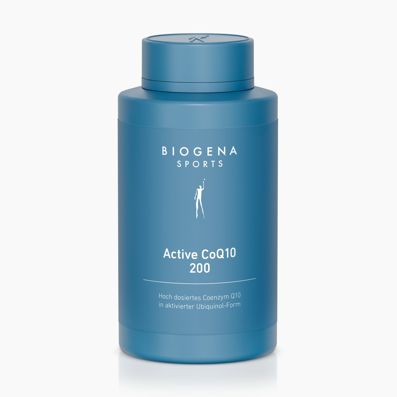 Biogena Sports, Active CoQ10 200, Flasche, petrol, Hoch dosiertes Coenzym Q10 in aktivierter Ubiquinol-Form