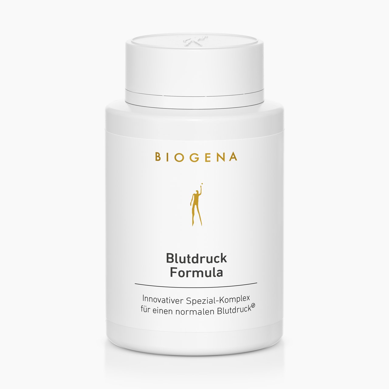 Biogena, Blutdruck Formula, Flasche, weiß, Innovativer Spezial-Komplex für einen normalen Blutdruck®