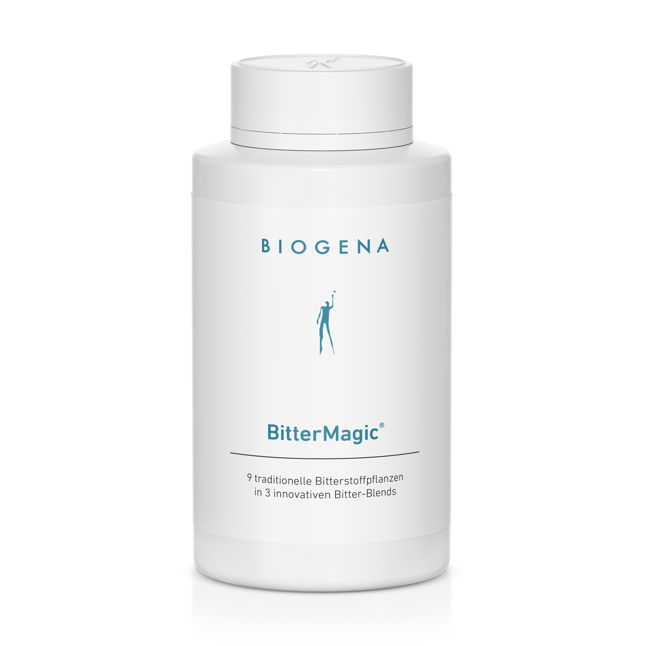 Biogena, BitterMagic®, Sticlă, alb, 9 plante amare tradiționale în 3 amestecuri amare inovatoare