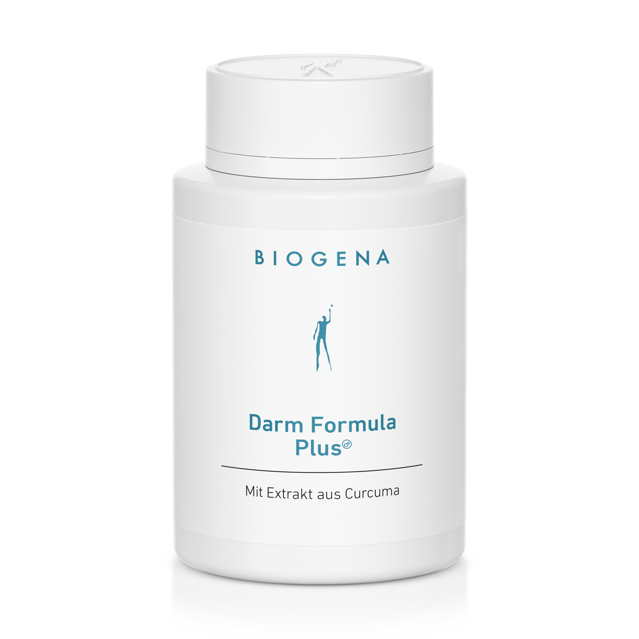 Biogena, Darm Formula Plus®, Sticlă, alb, Cu extract de curcuma