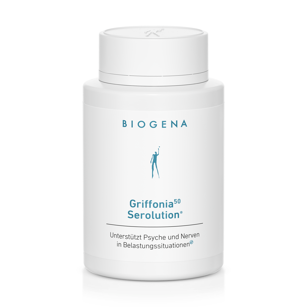 Biogena, Griffonia⁵⁰ Serolution®, Sticlă, alb, Susține psihicul și nervii în situații de solicitare®