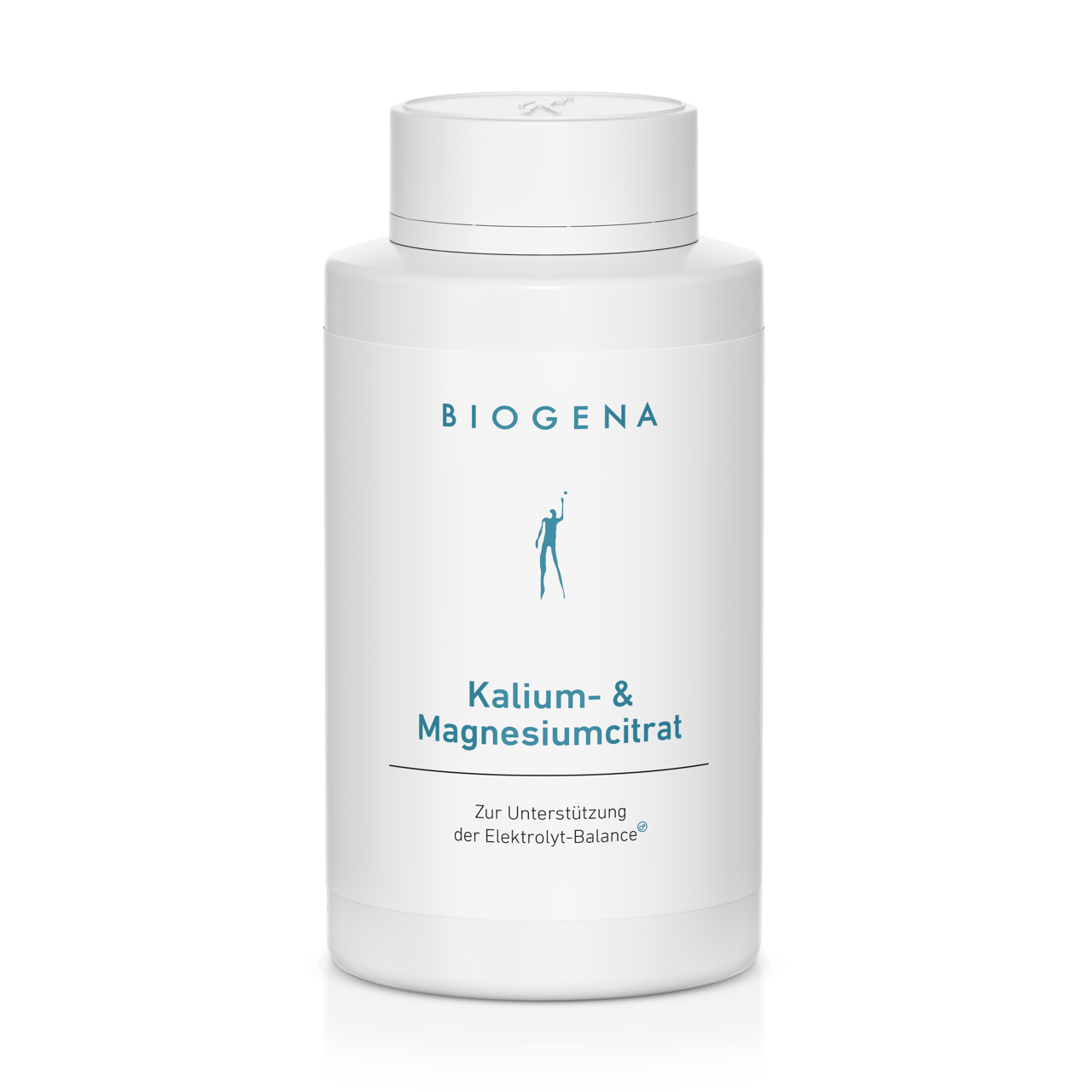 Biogena, Kalium- & Magnesiumcitrat, Sticlă, alb, Pentru susținerea echilibrului electrolitic®