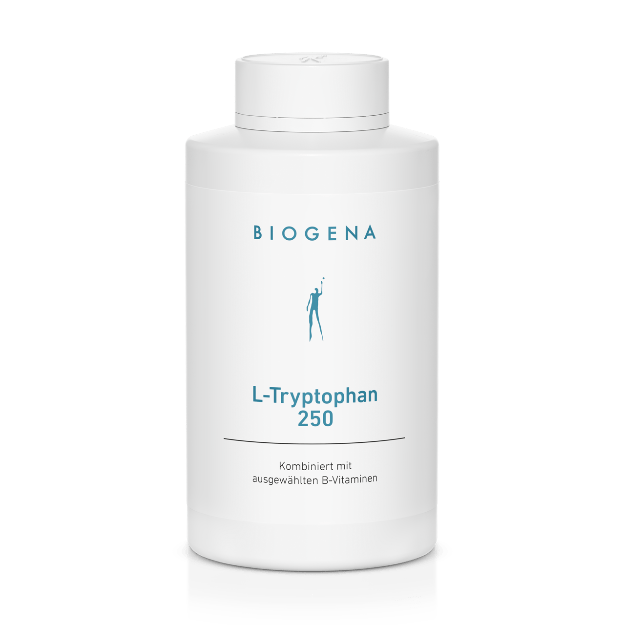 Biogena, L-Tryptophan 250, Sticlă, alb, Combinat cu vitamine B selectate