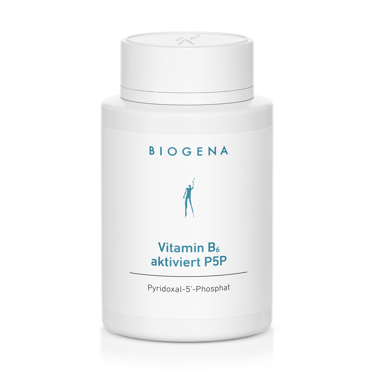 Biogena, Vitamin B₆ aktiviert P5P, Sticlă, alb, Pyridoxal-5’-Phosphat